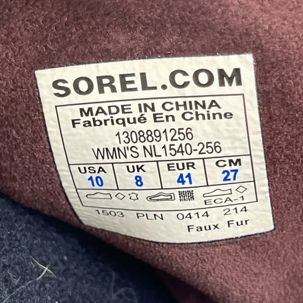 Sorel Joan of Artic waterproof winter boots wmn size 10